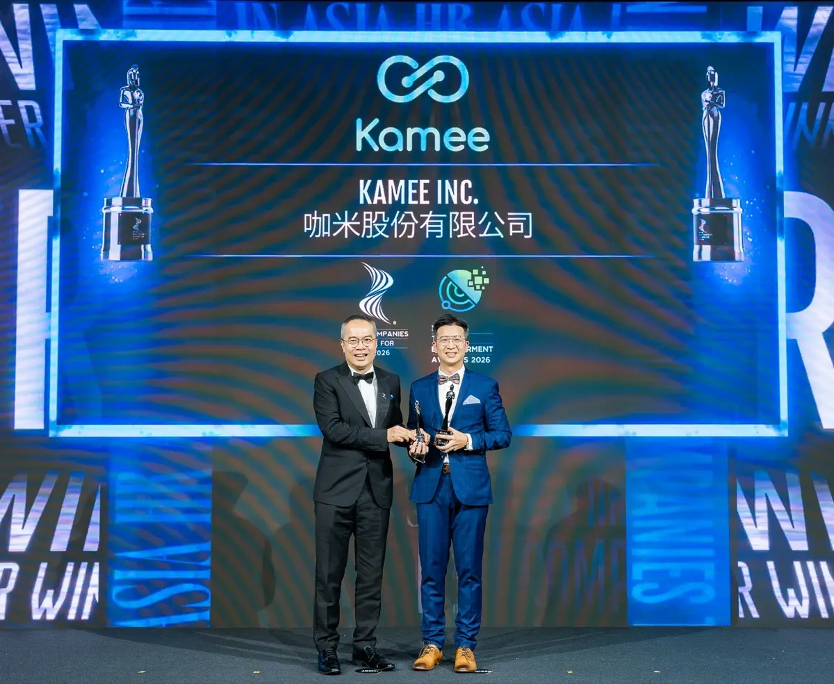 咖米獲頒 HR Asia 2026 亞洲最佳企業雇主獎